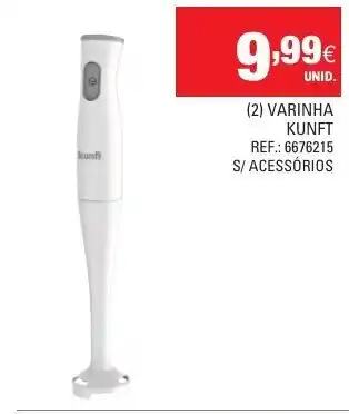 Continente (2) Varinha Kunft Ref.: 6676215 S/Acessórios promoção