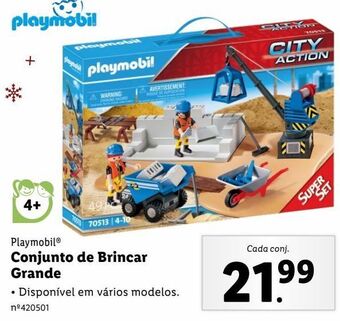 Playset aventuras playmobil