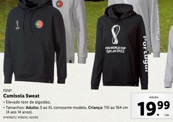 Lidl Sweat promoção