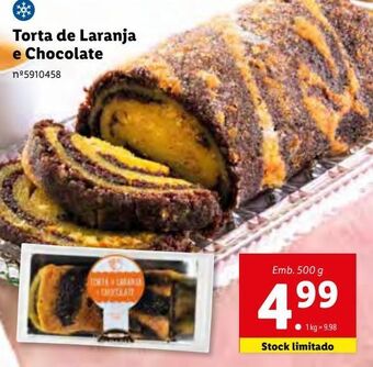 Lidl Torta doce promoção