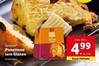 Lidl Panettone favorina promoção