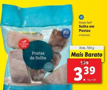 Lidl Peixe congelado ocean sea promoção