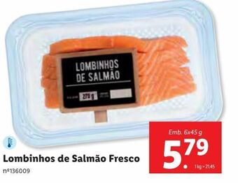 Lidl Salmão promoção