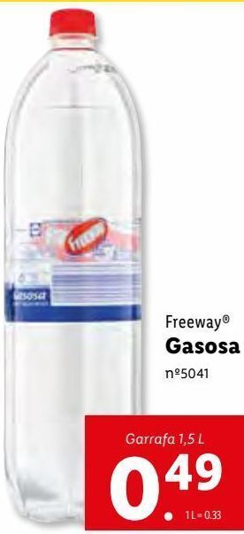 Lidl Refrigerante de limão promoção