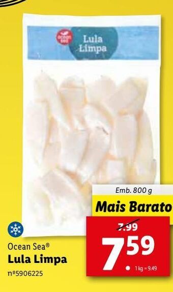 Lidl Lula ocean sea promoção