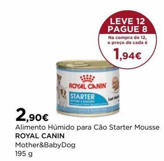 El Corte Inglés Ração para cães royal canin promoção