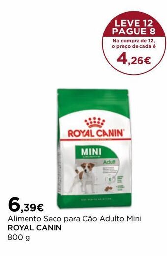 El Corte Inglés Ração para cães royal canin promoção