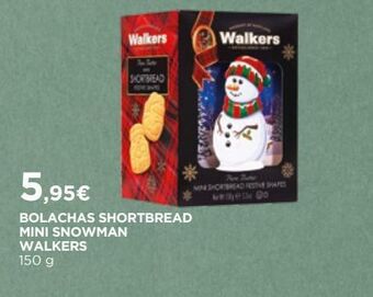 El Corte Inglés Biscoitos walkers promoção