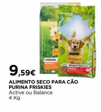 El Corte Inglés Ração para cães friskies promoção