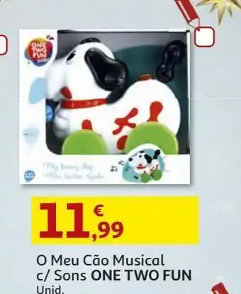 O meu cão musical c/ sons one two fun