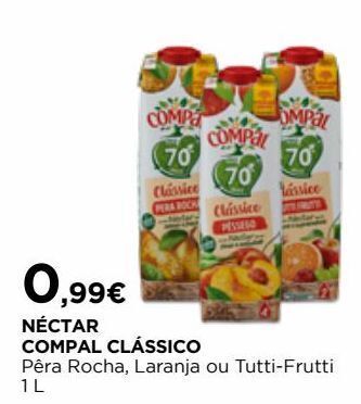 El Corte Inglés Néctar compal promoção