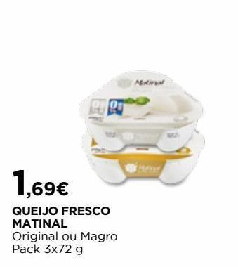 El Corte Inglés Queijo fresco matinal promoção