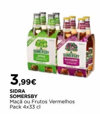 El Corte Inglés Sidra somersby promoção