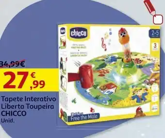 Auchan Tapete interativo liberta toupeira chicco promoção