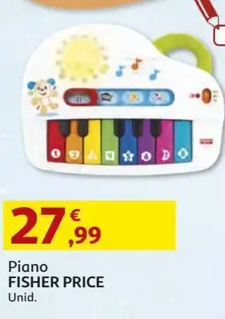 Auchan Piano fisher price promoção