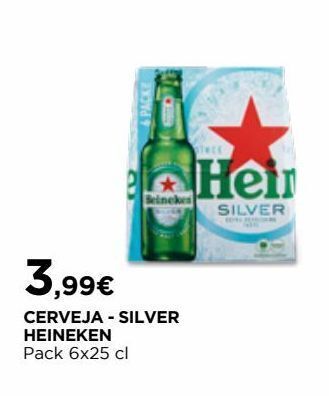 El Corte Inglés Cerveja heineken promoção