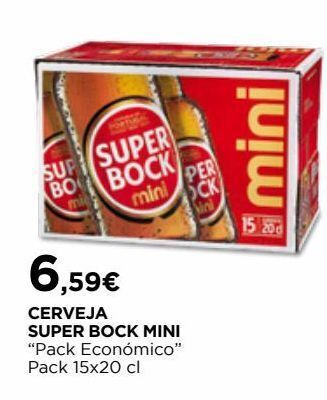 El Corte Inglés Cerveja super bock promoção