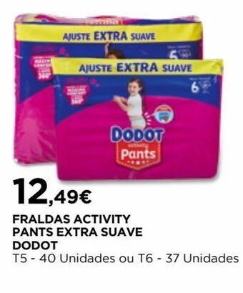 El Corte Inglés Fraldas dodot promoção