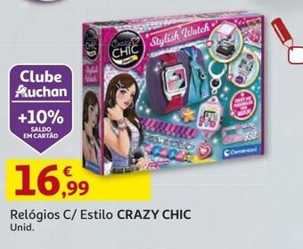 Relógios com estilo crazy chic