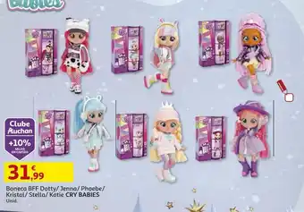 Auchan Boneca bff by cry babies promoção