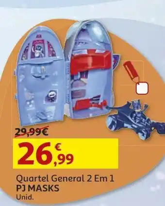 Quartel general 2 em 1 pj masks