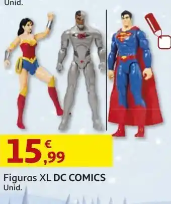 Auchan Figuras xl dc comics promoção
