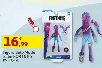 Auchan Figura solo fortnite mode jellie 10cm promoção