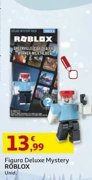 Auchan Figura deluxe roblox mystery promoção