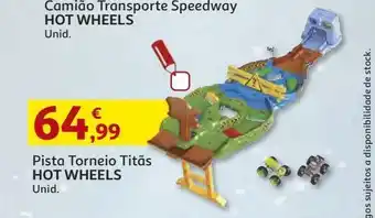 Auchan Pista torneio titãs hot wheels promoção