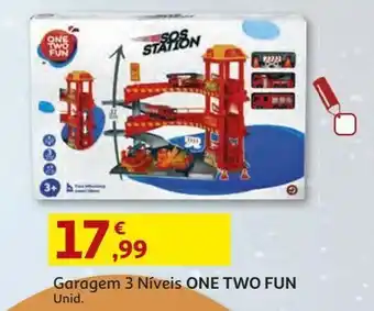 Auchan Garagem one two fun 3 niveis promoção