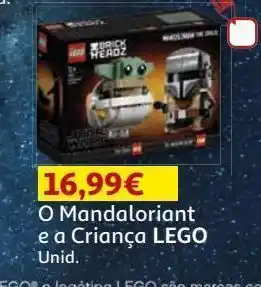 O mandaloriant lego e a criança