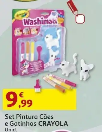 Set pintura crayola cães e gatinhos