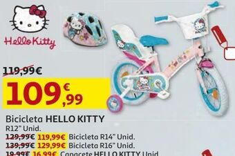 Bicicleta toimsa hello kitty