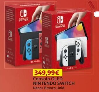 Auchan Consola nintendo switch promoção