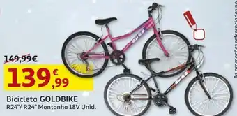 Auchan Bicicleta goldbike promoção