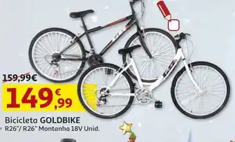 Auchan Bicicleta r 26 homem goldbike promoção