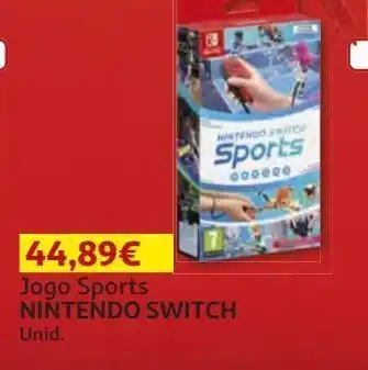 Jogo nintendo switch sports