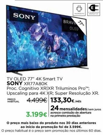 El Corte Inglés Smart tv sony promoção