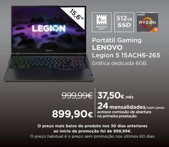 El Corte Inglés Notebook lenovo promoção