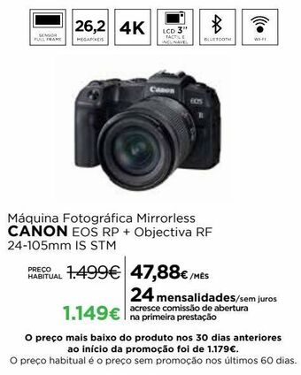 El Corte Inglés Câmera fotográfica canon promoção