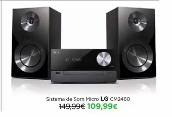 El Corte Inglés Sistema de som lg promoção