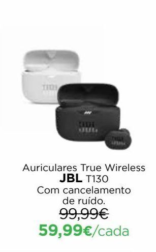El Corte Inglés Auriculares wireless jbl promoção