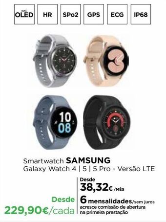 El Corte Inglés Smartwatch samsung promoção