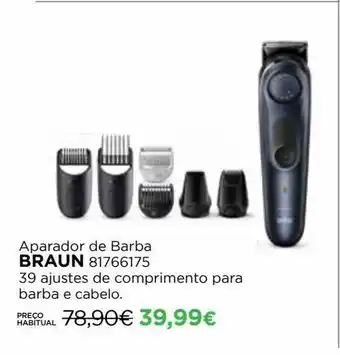 El Corte Inglés Aparador de barba braun promoção