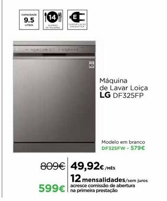 El Corte Inglés Lava louças lg promoção