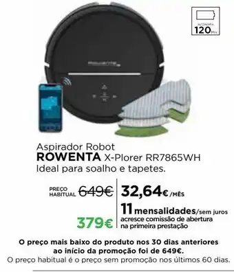 El Corte Inglés Aspirador robot rowenta promoção