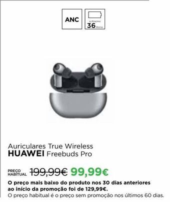 El Corte Inglés Auriculares huawei promoção