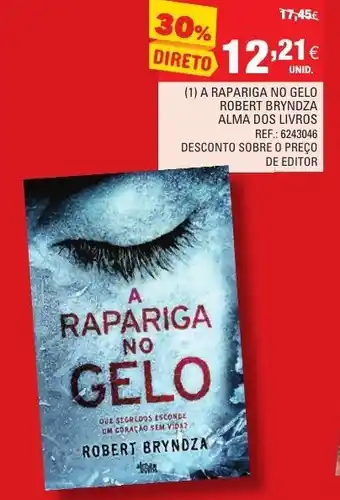 Continente (1) Rapariga no Gelo Robert Bryandza Alma dos Livros promoção
