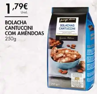 Pingo Doce Bolacha Cantuccini com Amêndoas 250g promoção