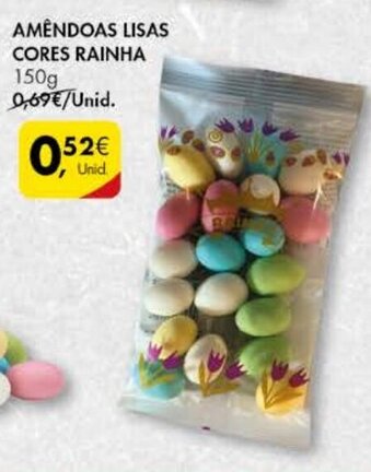 Amêndoas Lisas Cores Rainha 150g